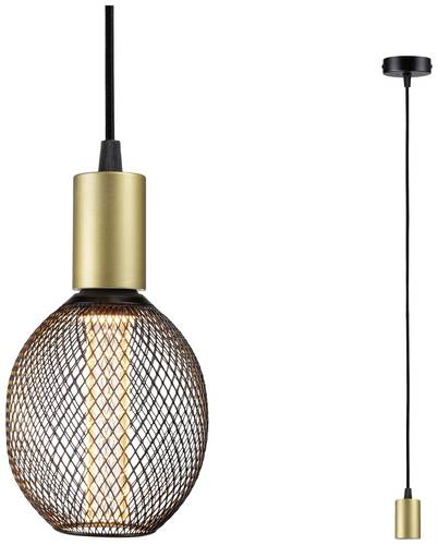 Paulmann 71134 Pendelleuchte E27 Schwarz (matt), Gold von Paulmann
