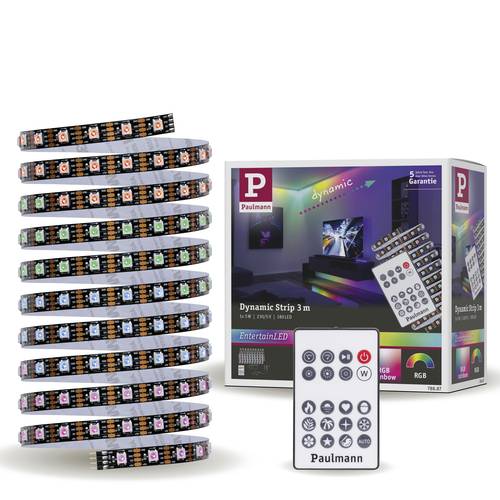 Paulmann 78887 LED-Streifen-Basisset mit Stecker 3m RGB 1 Set Paulmann 78887 LED-Streifen-Basisset mit Stecker 3m RGB 1 Set von Paulmann
