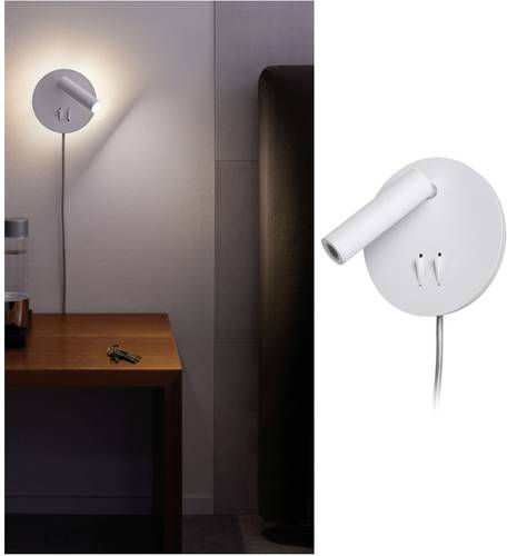 Paulmann 78918 LED-Wandleuchte 3.20W Weiß, Chrom Paulmann 78918 LED-Wandleuchte 3.20W Weiß, Chrom von Paulmann
