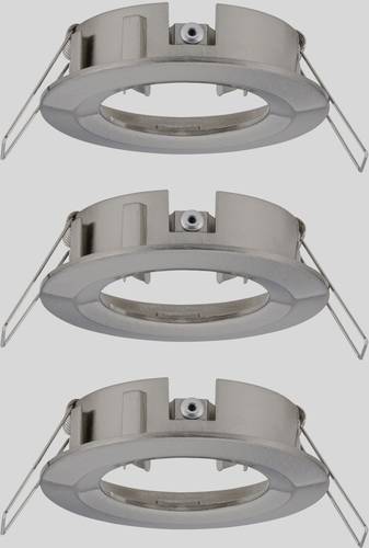 Paulmann 92479 EBL Choose Einbauring 3er Set 10W Eisen (gebürstet) von Paulmann