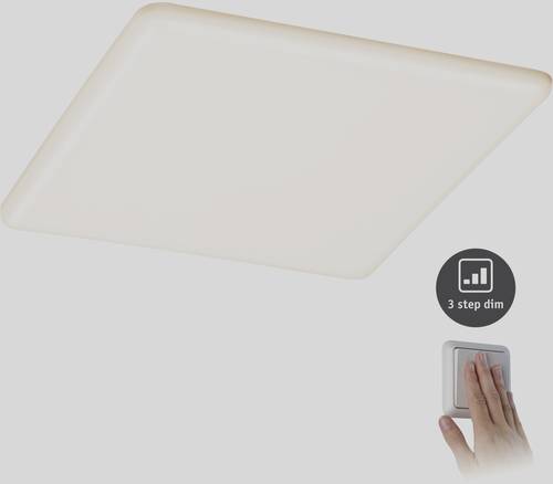 Paulmann 93062 EB Panel Veluna VariFit LED-Einbauleuchte 21W Satin von Paulmann