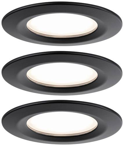 Paulmann 93081 Set Nova Plus LED-Einbauleuchte LED 18W Schwarz von Paulmann