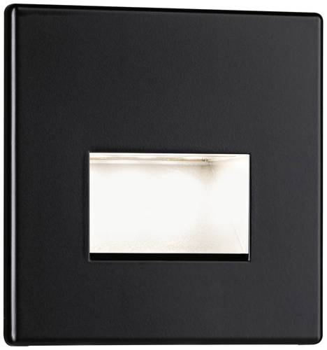 Paulmann 93094 Wand EBL Edge LED-Wandeinbauleuchte LED Schwarz (matt) von Paulmann