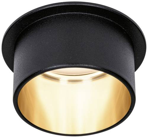 Paulmann 93378 LED-Einbauleuchte LED LED fest eingebaut 6W Schwarz (matt), Gold von Paulmann