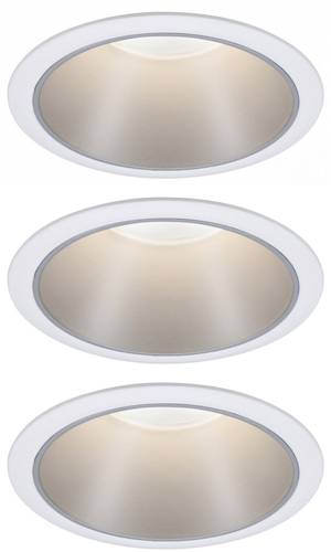 Paulmann 93410 Cole Coin Einbauleuchte 3er Set LED 6W Weiß, Silber Paulmann 93410 Cole Coin Einbauleuchte 3er Set LED 6W Weiß, Silber von Paulmann