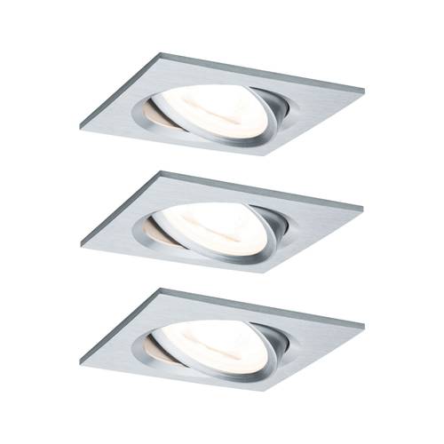 Paulmann 93438 Einbauleuchte 3er Set 19.5W Aluminium (gedreht) von Paulmann