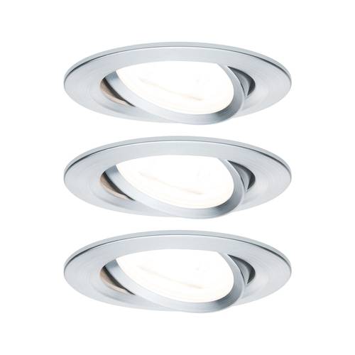 Paulmann 93469 Einbauleuchte 3er Set LED GU10 19.5W Aluminium von Paulmann