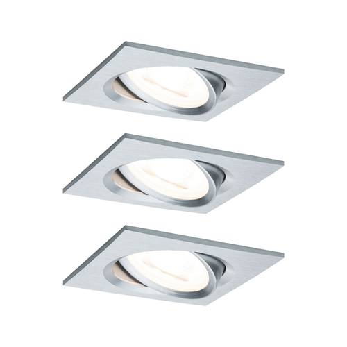 Paulmann 93492 Einbauleuchte 3er Set 18W Aluminium (gedreht) von Paulmann