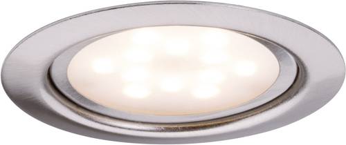 Paulmann 93553 Micro Line LED-Einbauleuchte 3er Set LED LED fest eingebaut 4.5W Eisen (gebürstet) von Paulmann