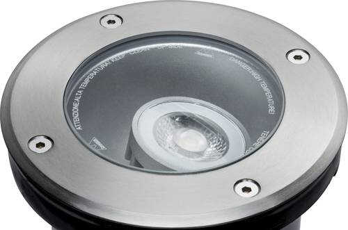 Paulmann 93907 Beleuchtungssystem Plug & Shine LED-Außeneinbauleuchte LED 6W Warmweiß Silber von Paulmann