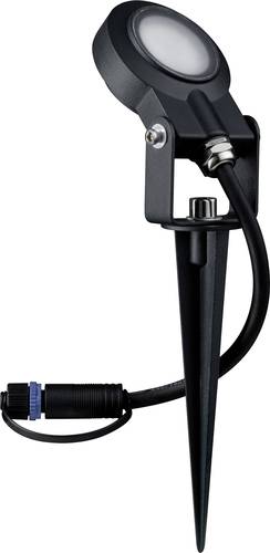 Paulmann 93934 Beleuchtungssystem Plug & Shine LED-Gartenstrahler LED 6W Warmweiß Anthrazit von Paulmann