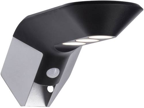 Paulmann 94250 Soley Solar-Außenwandleuchte mit Bewegungsmelder 1.22W Warmweiß Anthrazit Paulmann 94250 Soley Solar-Außenwandleuchte mit Bewegungsmelder 1.22W Warmweiß Anthrazit von Paulmann