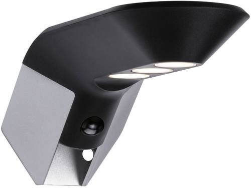 Paulmann 94279 Solar-Wandlampe 1W Warmweiß Anthrazit von Paulmann