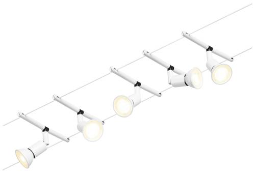 Paulmann 94458 Seil-Komplettsystem GU5.3 Weiß (matt), Chrom von Paulmann