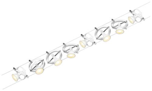 Paulmann 94492 Seil-Basissystem GU5.3 Weiß (matt) von Paulmann