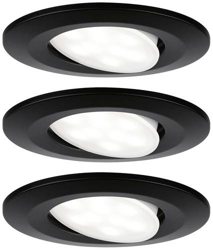 Paulmann 99991 LED-Einbauleuchte LED LED fest eingebaut 18W Schwarz (matt) von Paulmann