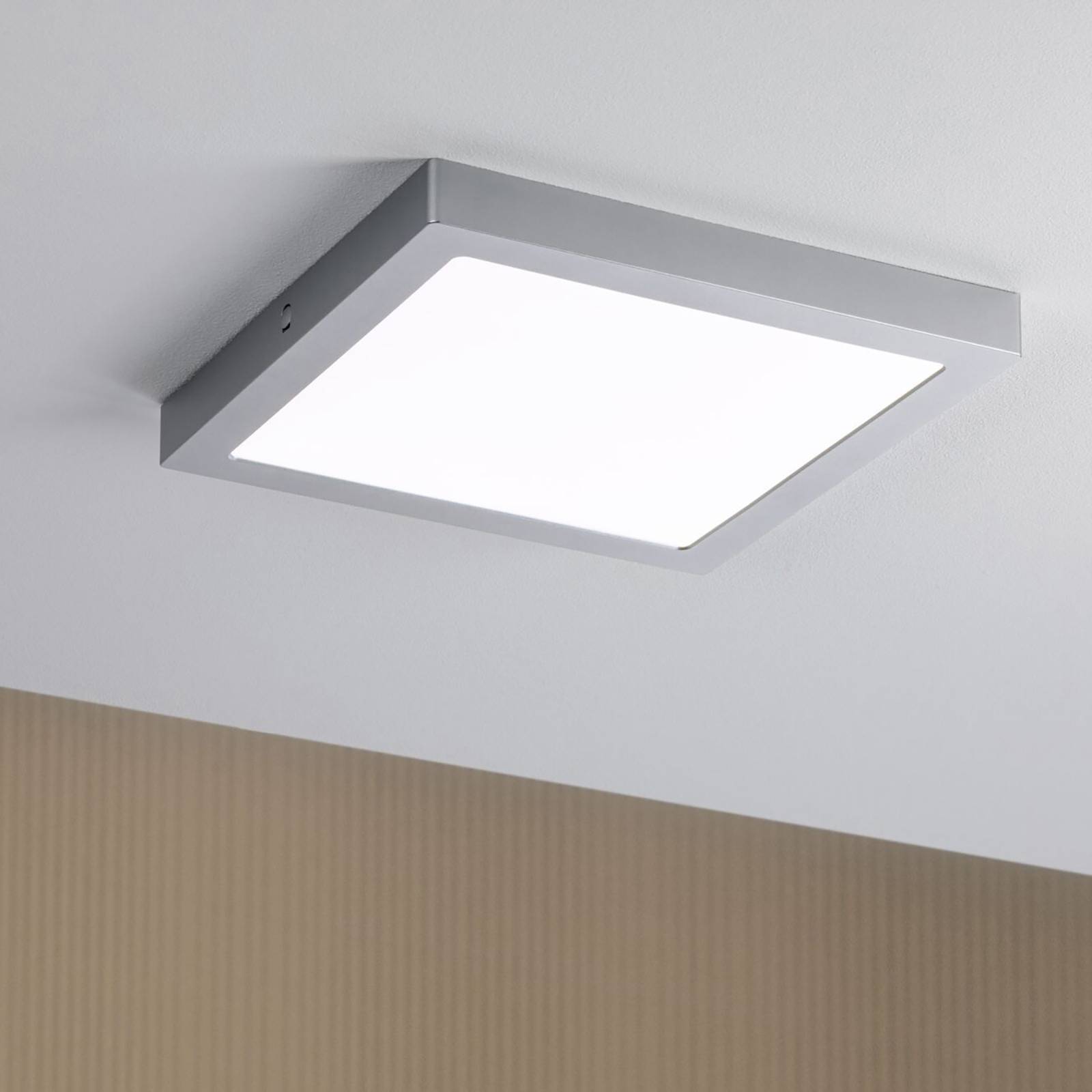 Paulmann Abia LED-Panel 4.000K eckig 30cm chrom Paulmann Abia LED-Panel 4.000K eckig 30cm chrom von Paulmann