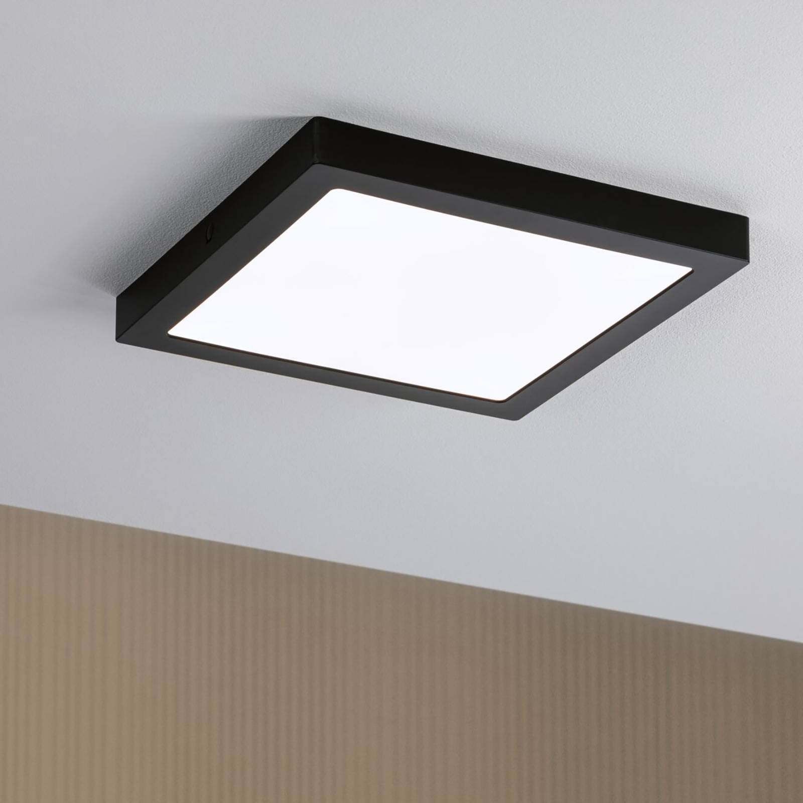 Paulmann Abia LED-Panel 4.000K eckig 30cm schwarz Paulmann Abia LED-Panel 4.000K eckig 30cm schwarz von Paulmann