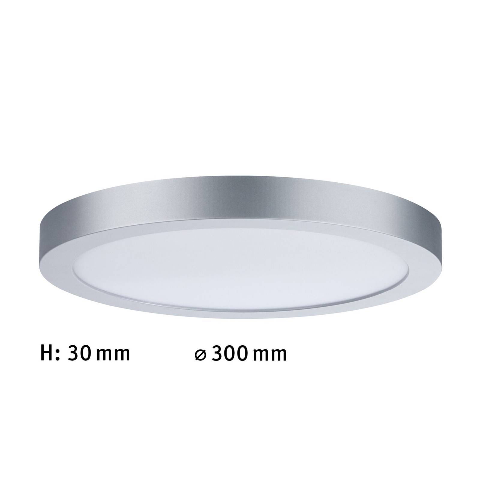 Paulmann Abia LED-Panel Ø 30cm 4.000K chrom Paulmann Abia LED-Panel Ø 30cm 4.000K chrom von Paulmann