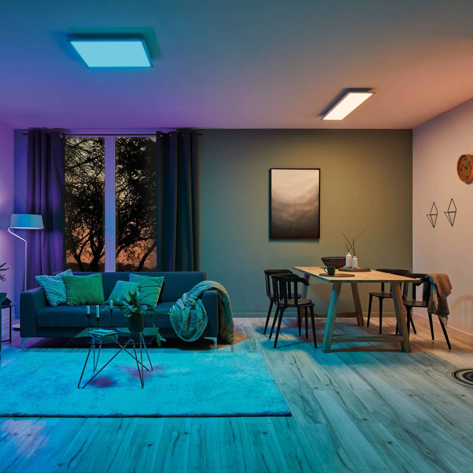 Paulmann Amaris LED-Panel, ZigBee, 60x60cm, RGBW Paulmann Amaris LED-Panel, ZigBee, 60x60cm, RGBW von Paulmann