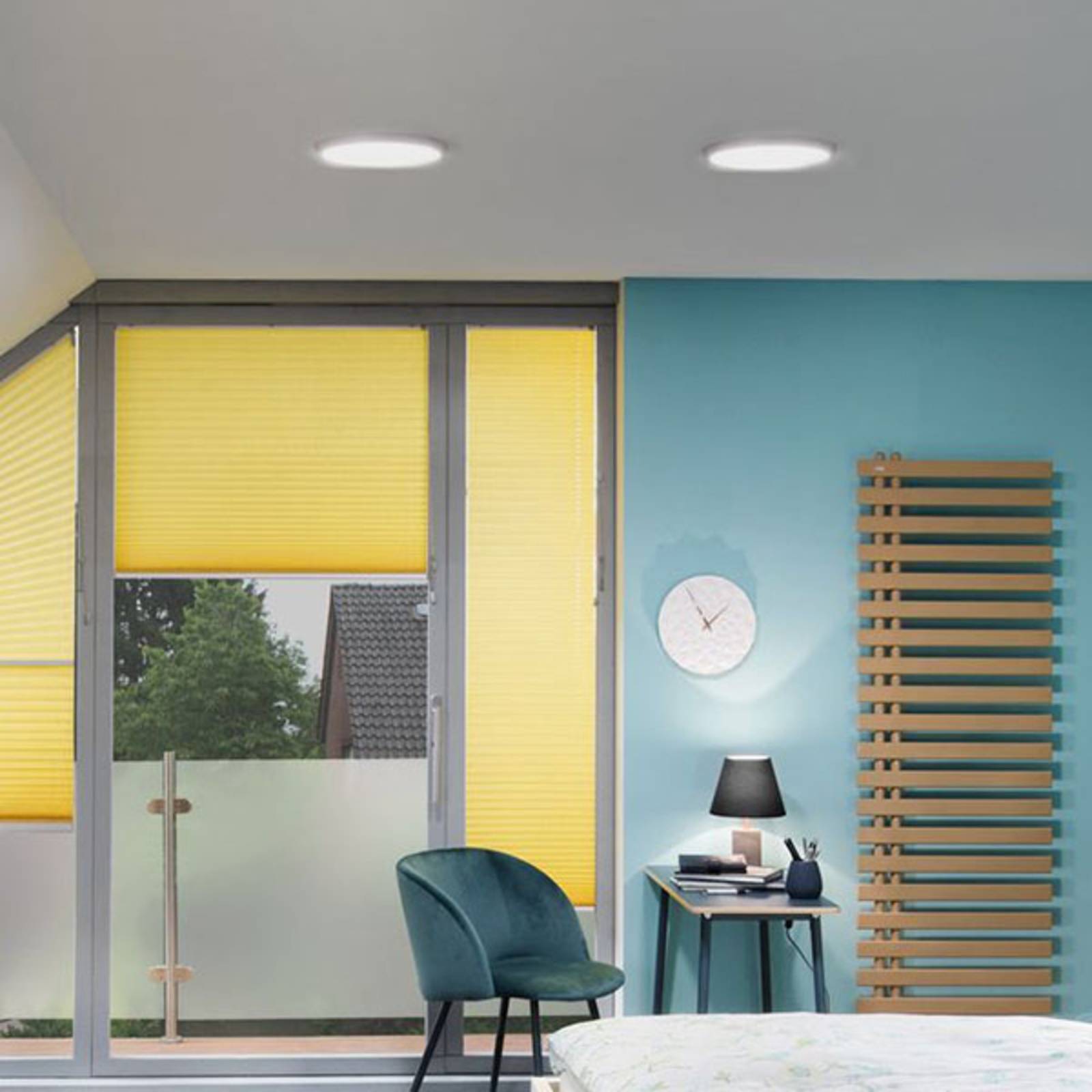 Paulmann Atria LED-Panel, roségold, rund, Ø 30 cm Paulmann Atria LED-Panel, roségold, rund, Ø 30 cm von Paulmann