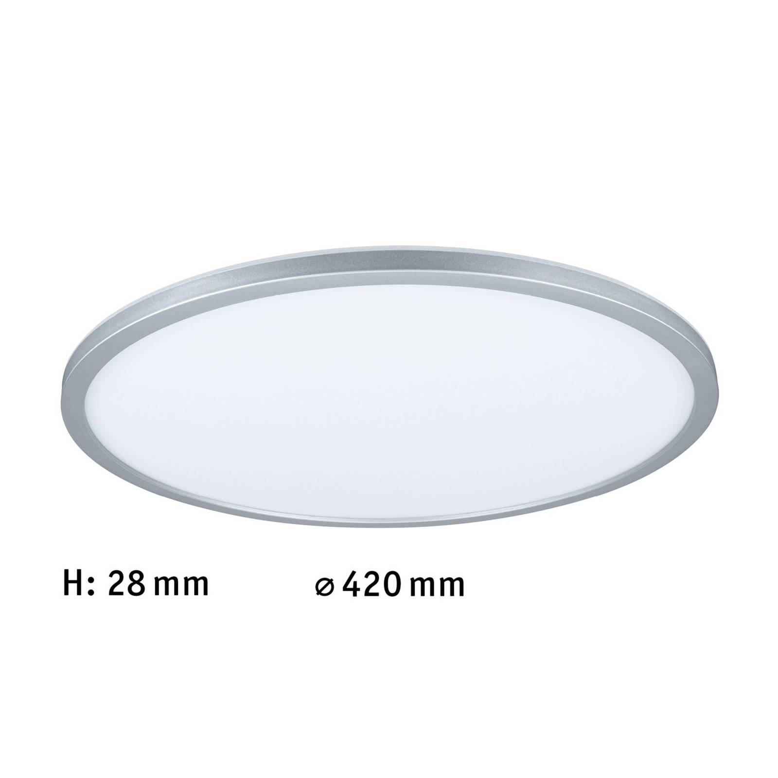 Paulmann Atria Shine Panel 3-step chrom 840 Ø42cm Paulmann Atria Shine Panel 3-step chrom 840 Ø42cm von Paulmann