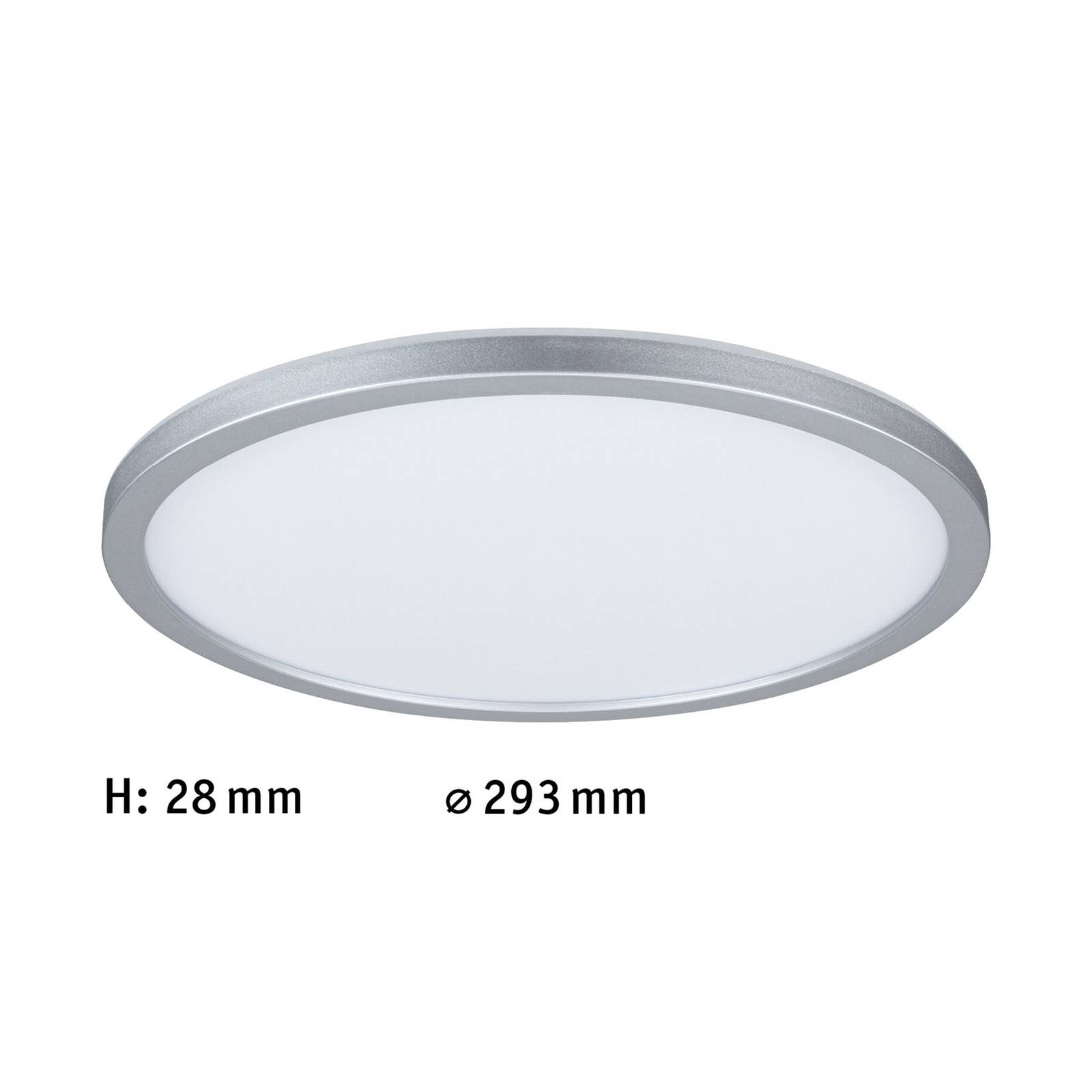 Paulmann Atria Shine Panel on/off chrom 840 Ø29cm Paulmann Atria Shine Panel on/off chrom 840 Ø29cm von Paulmann