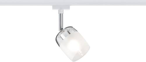 Paulmann Blossom Hochvolt-Schienensystem-Leuchte URail G9 10W LED Weiß, Satin, Transparent von Paulmann