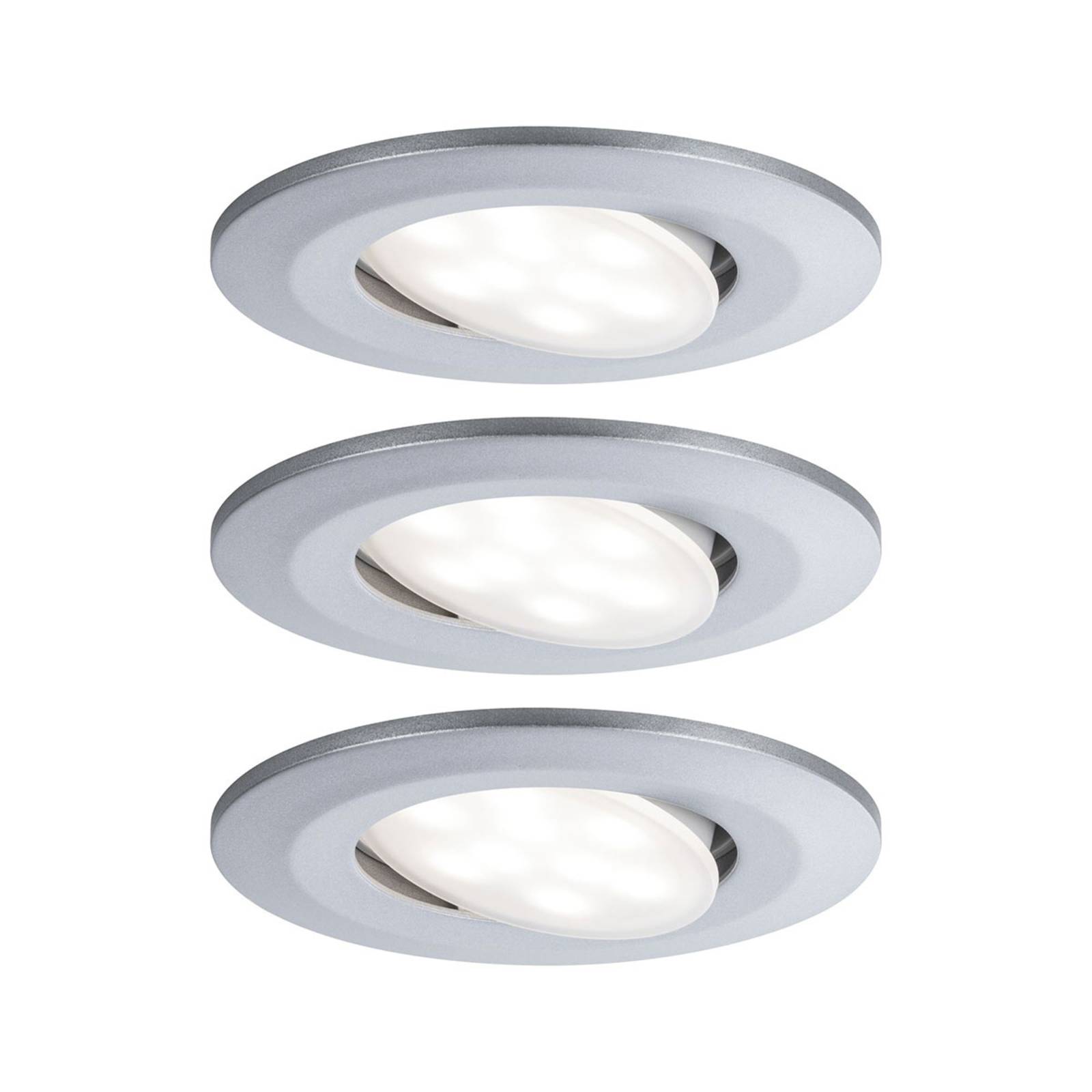 Paulmann Calla schwenkbar on/off 9cm 840 3er chrom Paulmann Calla schwenkbar on/off 9cm 840 3er chrom von Paulmann