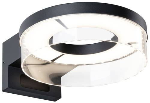 Paulmann Capera 93111 LED-Außenwandleuchte LED 8W Anthrazit von Paulmann