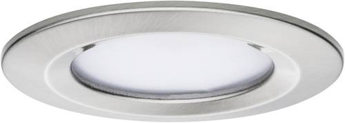 Paulmann Coin Slim LED-Bad-Einbauleuchte 3er Set 6W IP44 Eisen (gebürstet) von Paulmann