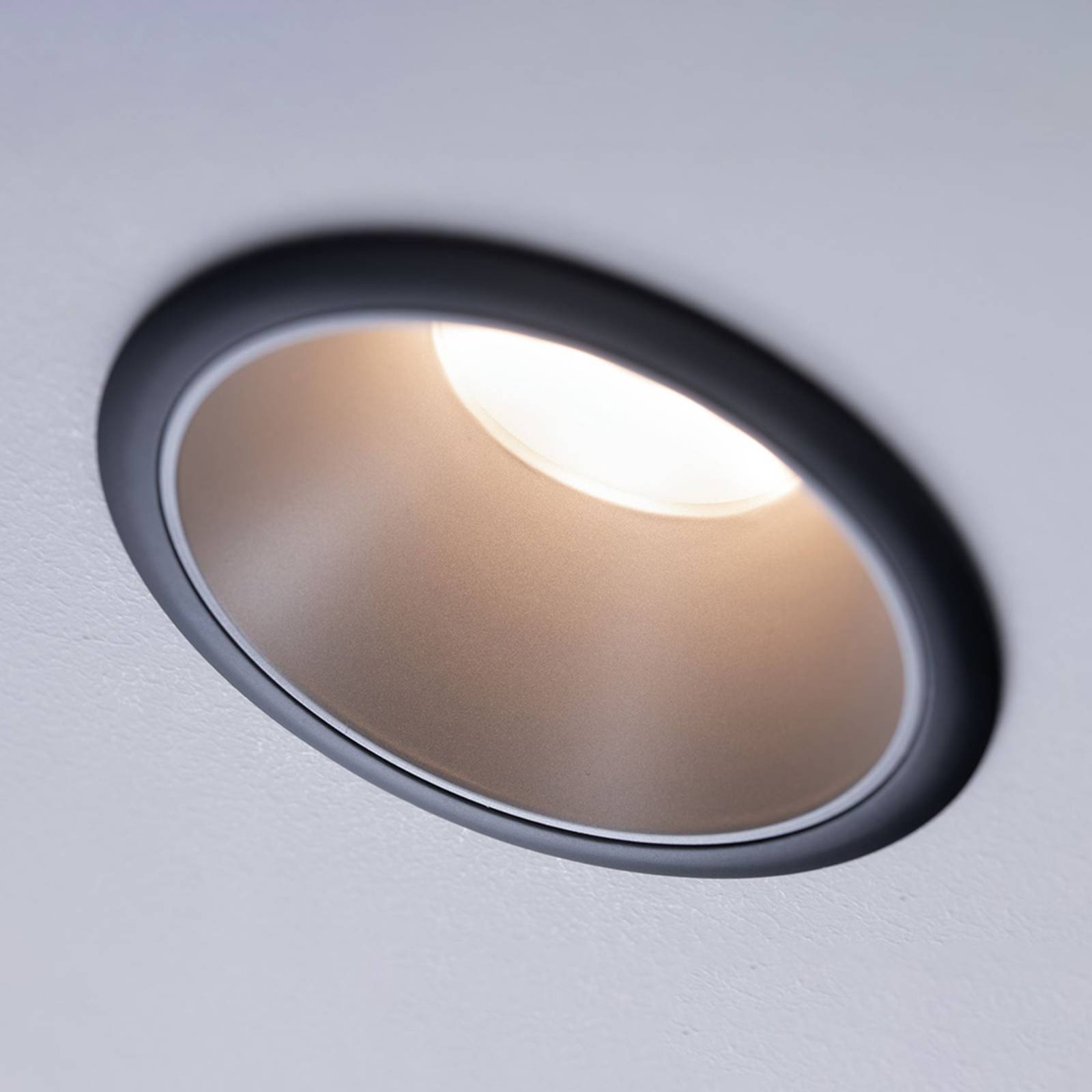 Paulmann Cole LED-Spotlight, silber-schwarz von Paulmann