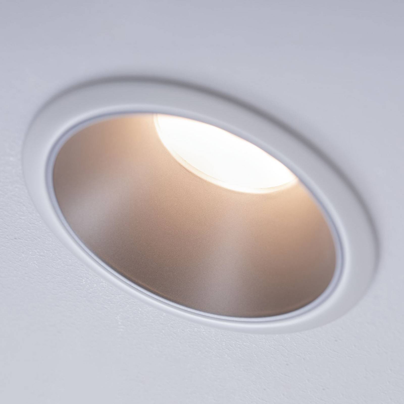 Paulmann Cole LED-Spotlight, silber-weiß Paulmann Cole LED-Spotlight, silber-weiß von Paulmann