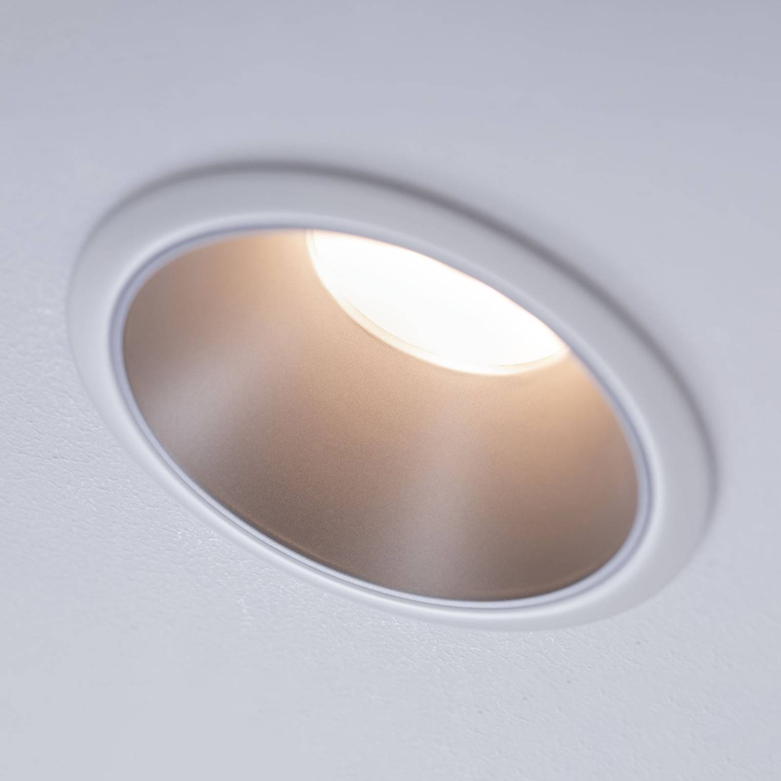 Paulmann Cole LED-Spotlight silber-weiß 3er-Set Paulmann Cole LED-Spotlight silber-weiß 3er-Set von Paulmann
