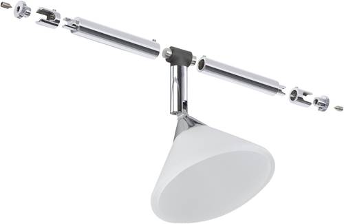 Paulmann Colmar Niedervolt-Seilsystem-Leuchte Universell GU4 10W LED Chrom, Satin Paulmann Colmar Niedervolt-Seilsystem-Leuchte Universell GU4 10W LED Chrom, Satin von Paulmann