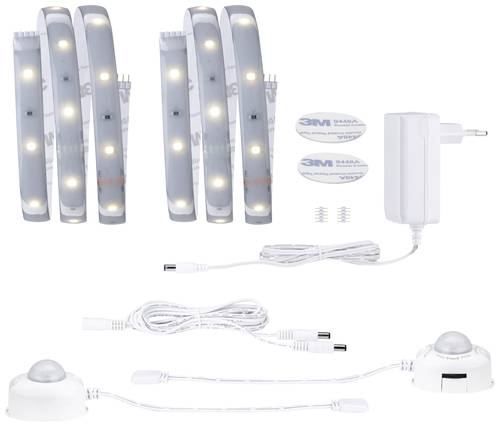 Paulmann Comfort Set Bett 2x1m 78894 LED-Streifen-Basisset mit Stecker 24V 2m Warmweiß 1 Set Paulmann Comfort Set Bett 2x1m 78894 LED-Streifen-Basisset mit Stecker 24V 2m Warmweiß 1 Set von Paulmann