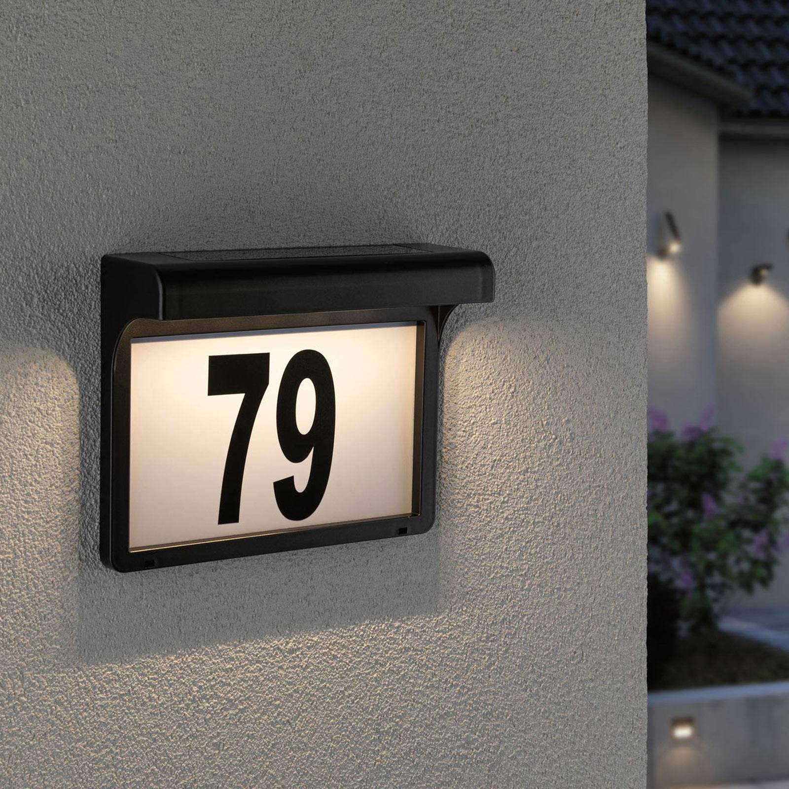 Paulmann Dayton LED-Solar-Hausnummernleuchte Paulmann Dayton LED-Solar-Hausnummernleuchte von Paulmann