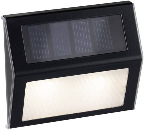 Paulmann Dayton Solar-Außenwandleuchte 3er Set 0.05W Warmweiß Anthrazit von Paulmann