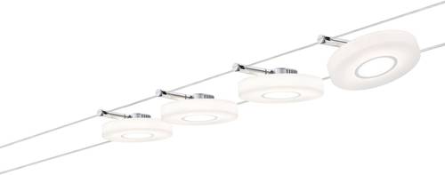 Paulmann DiscLED I 50109 Seil-Basissystem LED fest eingebaut 16W LED Satin von Paulmann