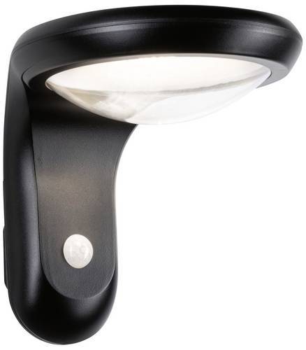 Paulmann Diskola 94854 Solar-Wandlampe 3.5W Warmweiß Anthrazit von Paulmann