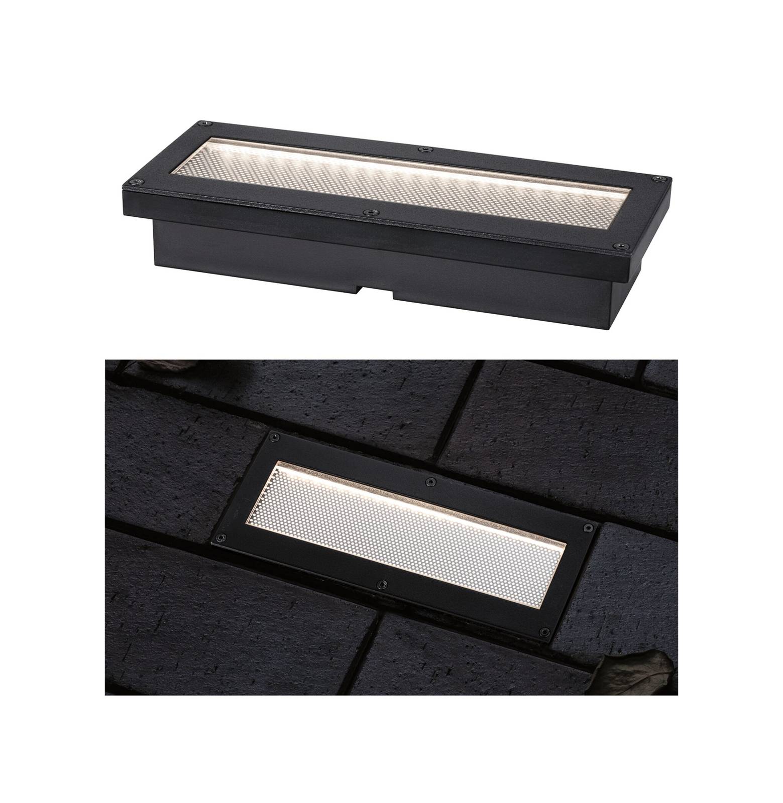 Paulmann Domenic LED-Solar-Bodeneinbaulampe 20x8cm Paulmann Domenic LED-Solar-Bodeneinbaulampe 20x8cm von Paulmann