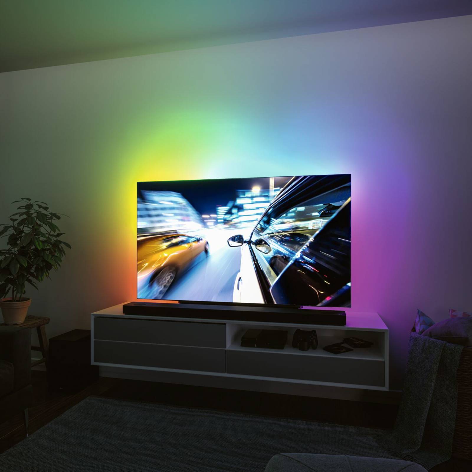 Paulmann EntertainLED LED-Strip RGB TV-Set 65 Zoll von Paulmann