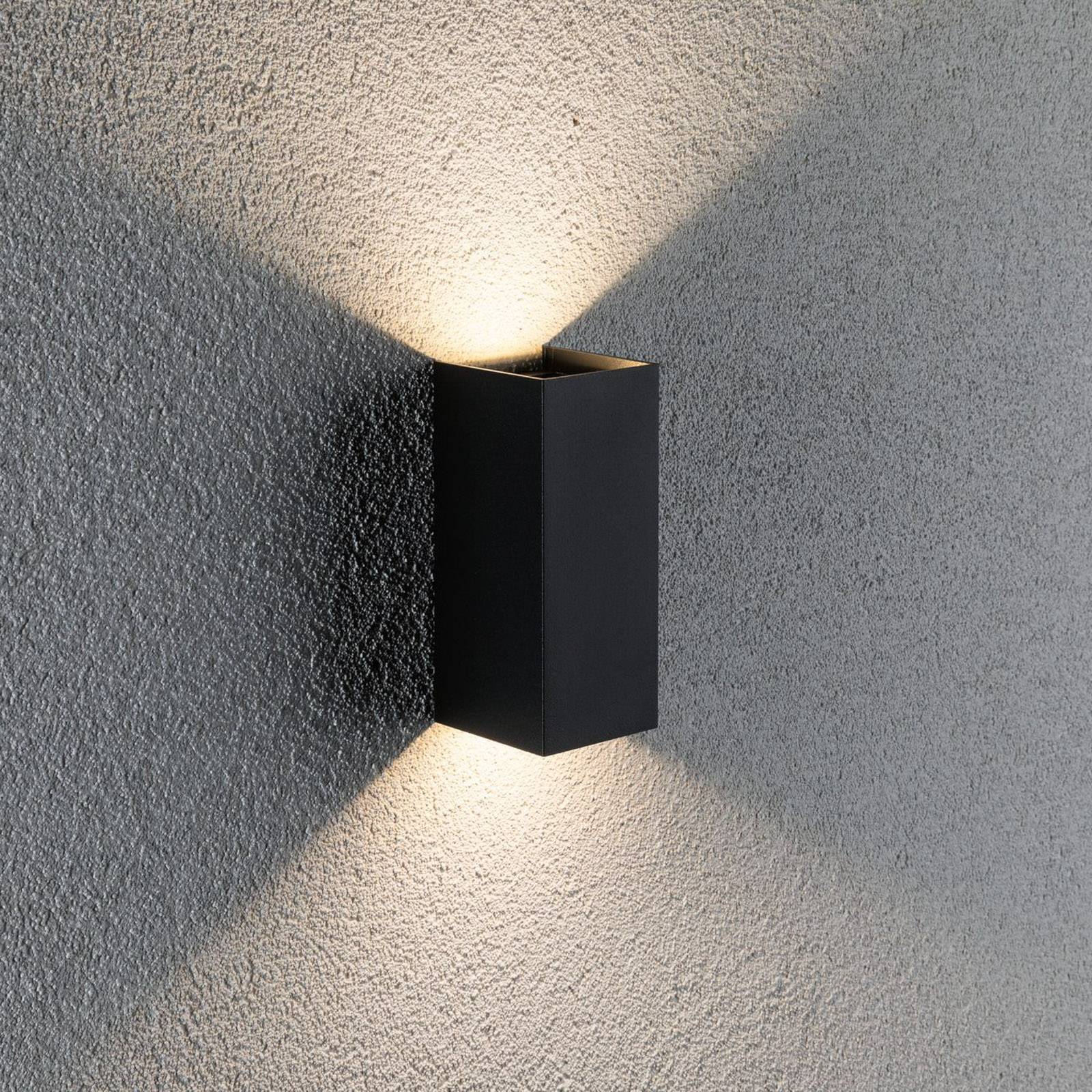 Paulmann Flame Außenwandlampe 2fl 15,5cm anthrazit Paulmann Flame Außenwandlampe 2fl 15,5cm anthrazit von Paulmann