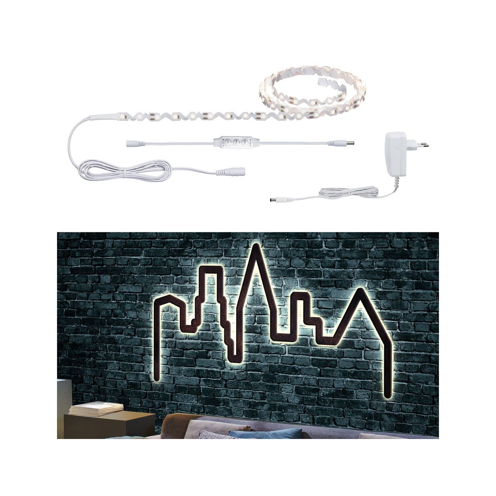 Paulmann FlexLED 3D Set 3.000 K, 150 cm Paulmann FlexLED 3D Set 3.000 K, 150 cm von Paulmann