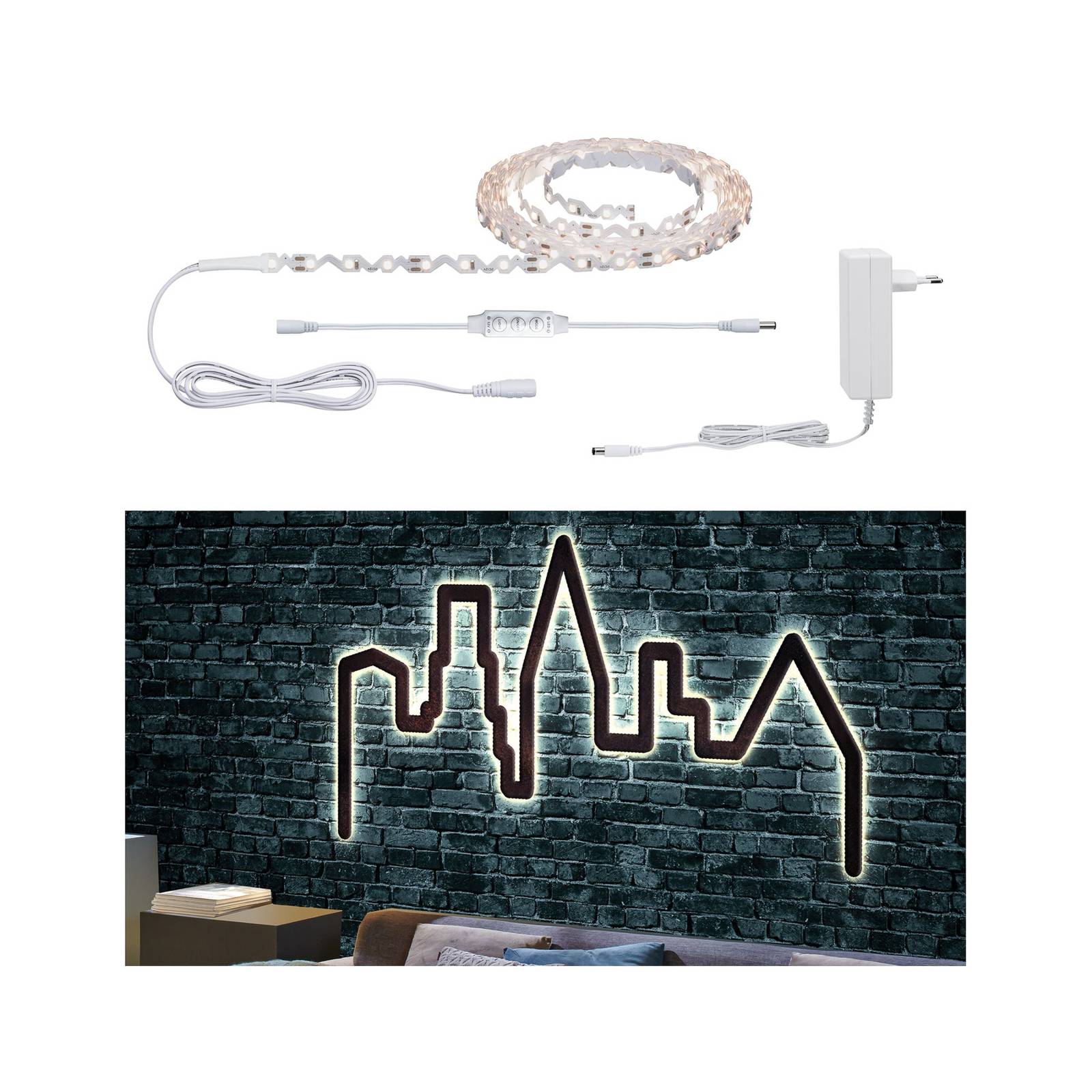 Paulmann FlexLED 3D Set 3.000 K, 500 cm Paulmann FlexLED 3D Set 3.000 K, 500 cm von Paulmann