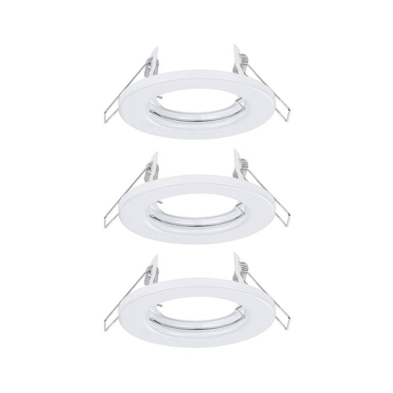 Paulmann GU10-Einbaulampe 3er-Set starr, weiß von Paulmann