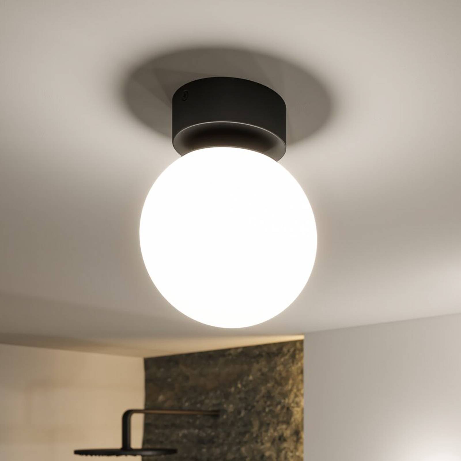 Paulmann Gove LED-Deckenleuchte 1-flg. schwarz 9W Paulmann Gove LED-Deckenleuchte 1-flg. schwarz 9W von Paulmann