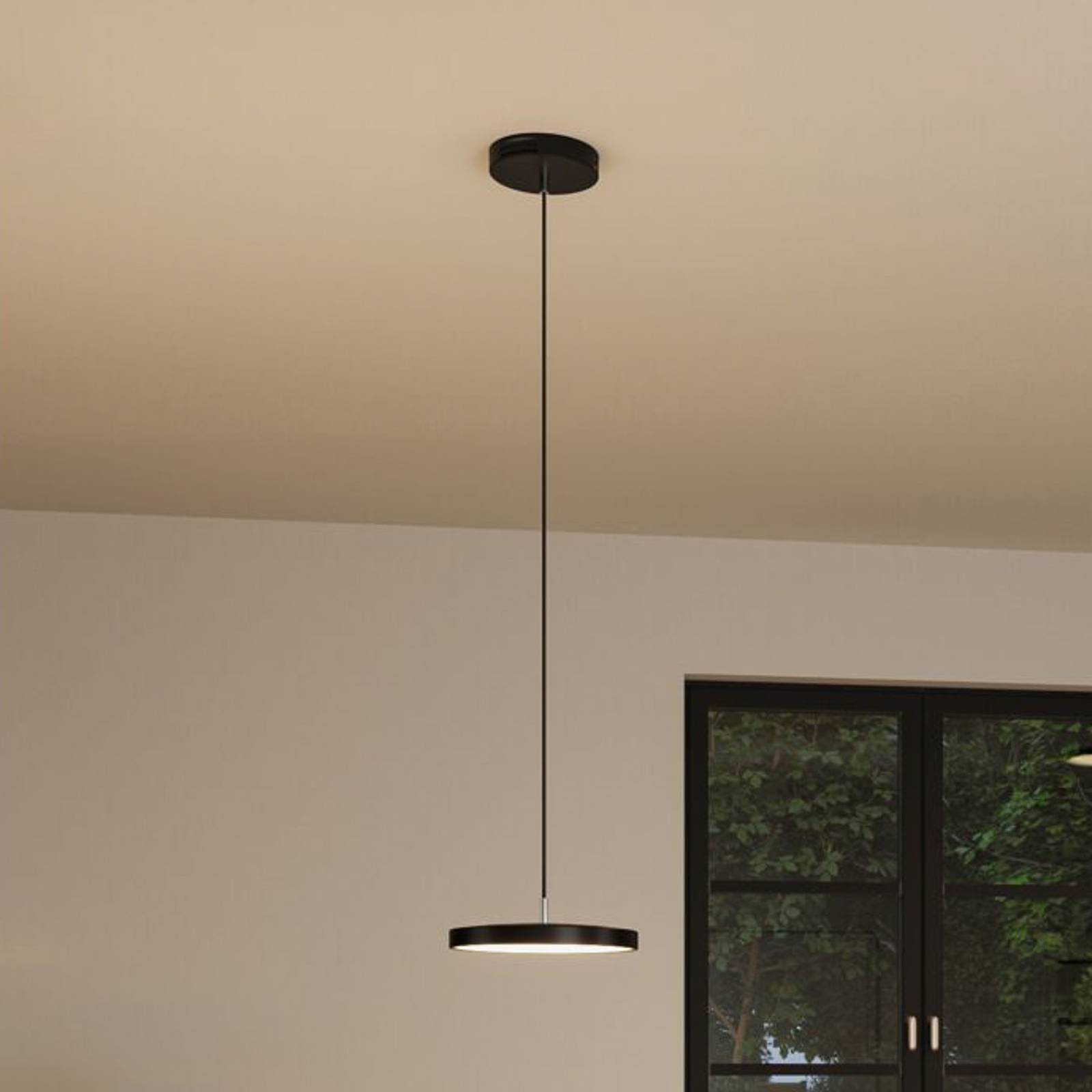 Paulmann Hildor LED-Pendelleuchte, Zigbee, schwarz Paulmann Hildor LED-Pendelleuchte, Zigbee, schwarz von Paulmann
