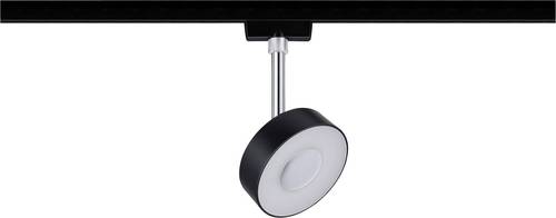 Paulmann Hochvolt-Schienensystem-Leuchte URail LED fest eingebaut 5W LED Schwarz (matt), Chrom von Paulmann