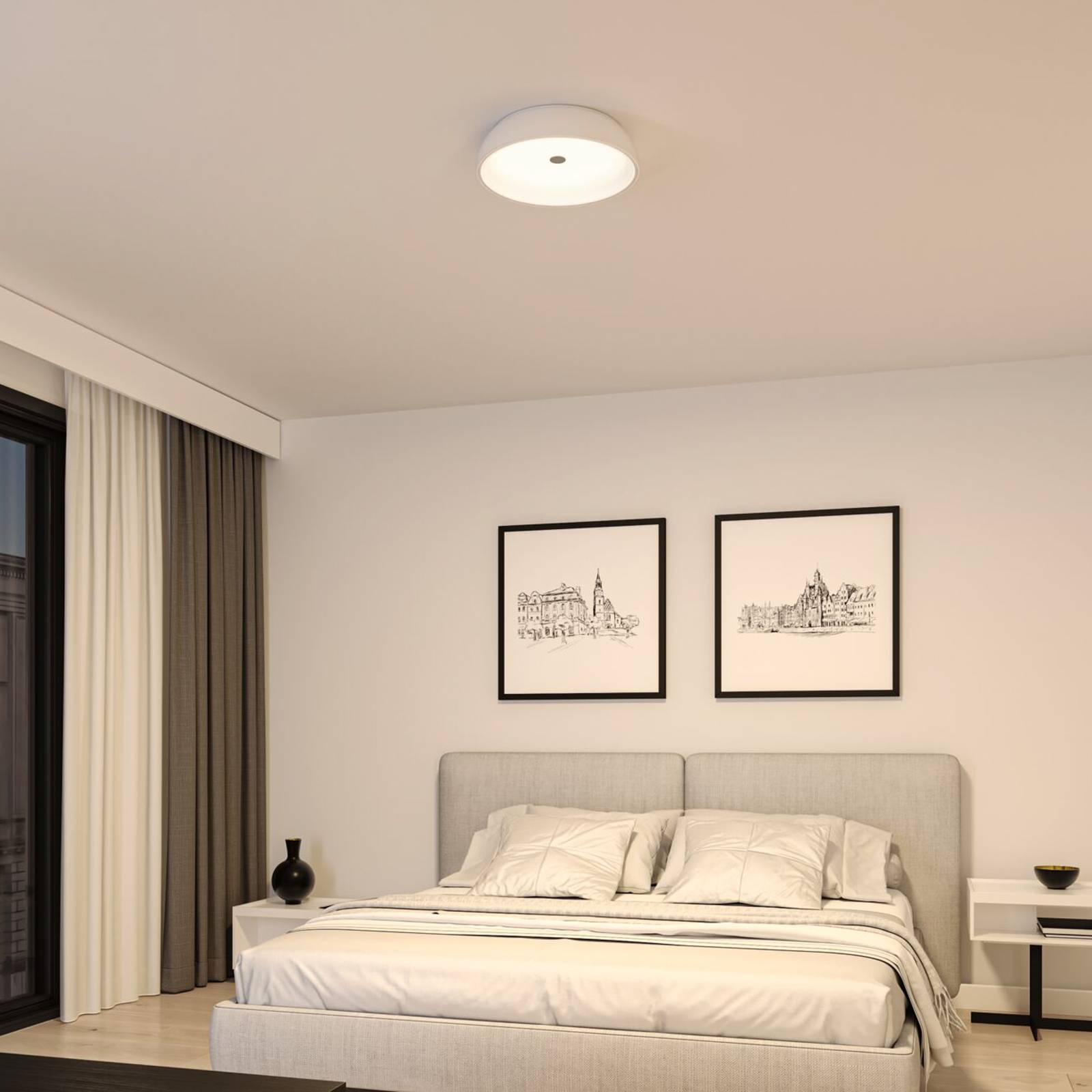 Paulmann Jaron LED-Deckenlampe 3-step-dim, weiß Paulmann Jaron LED-Deckenlampe 3-step-dim, weiß von Paulmann